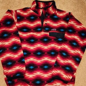 Patagonia Synchilla Aztec Desert Rose